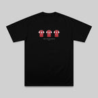 Arsenal Invincibles 03/04 embroidered t-shirt in black – flat lay