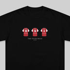 Arsenal Invincibles 03/04 embroidered t-shirt in black – close-up detail