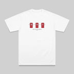 Arsenal Invincibles 03/04 embroidered t-shirt in white – flat lay