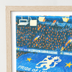 Chelsea Stamford Bridge stadium art print – alternate display mockup