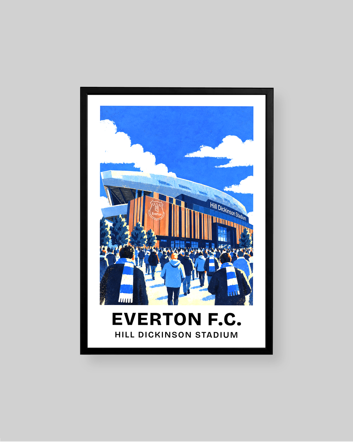 Everton FC Stadium Print