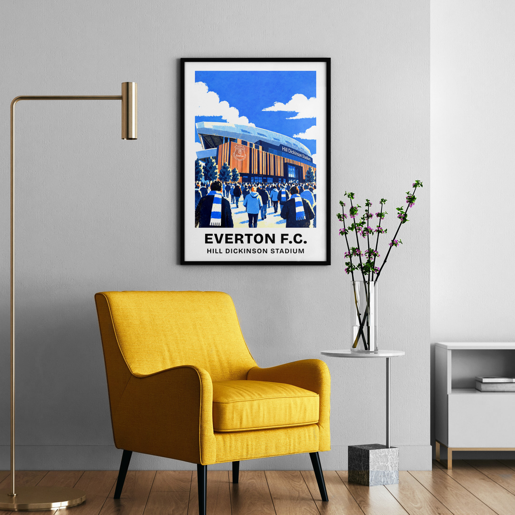 Everton FC Stadium Print