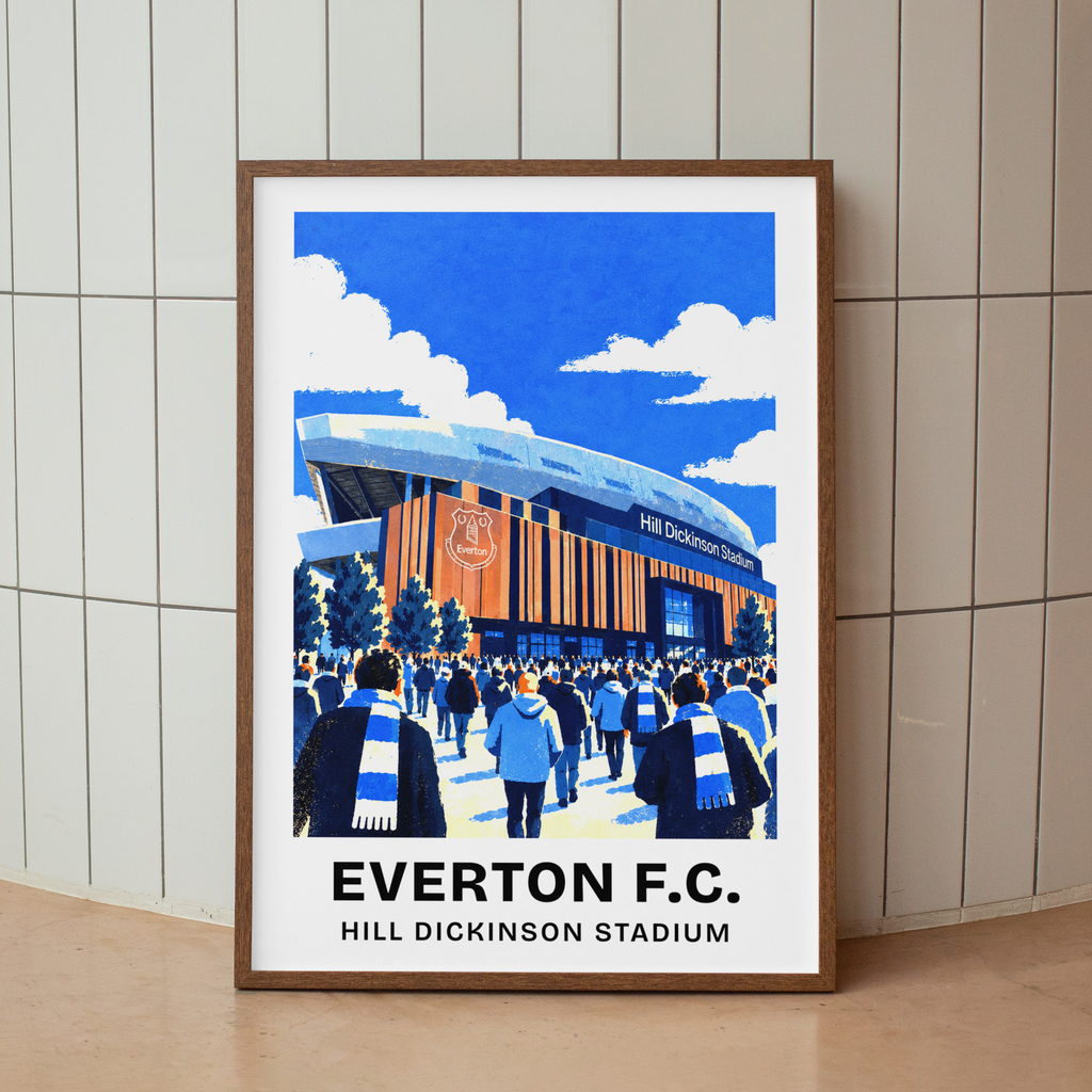 Everton FC Stadium Print