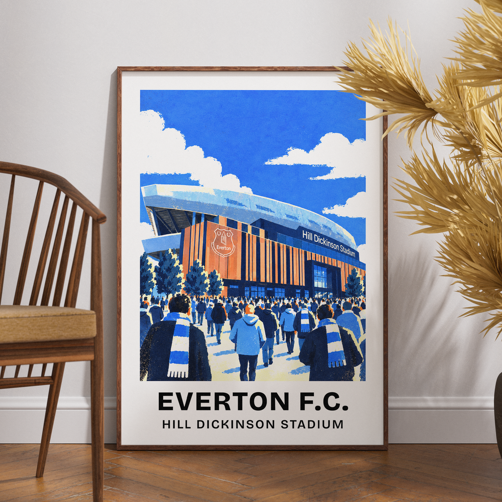 Everton FC Stadium Print