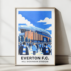 Everton FC Stadium Print