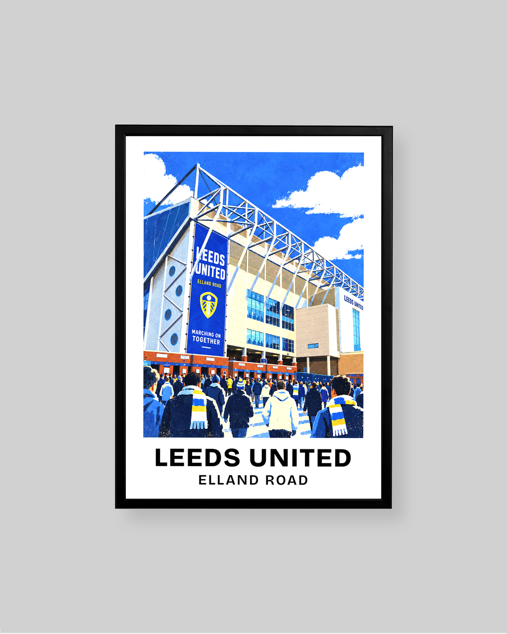 Leeds United Stadium Print