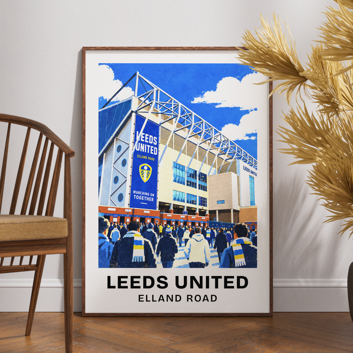 Leeds United Stadium Print