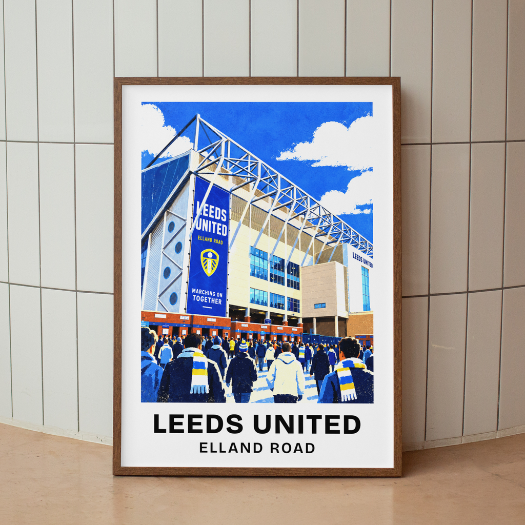Leeds United Stadium Print