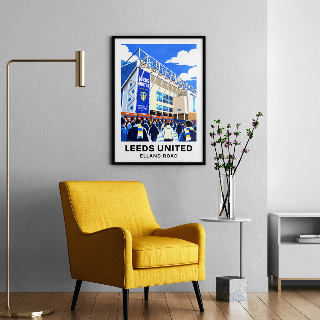 Leeds United Stadium Print
