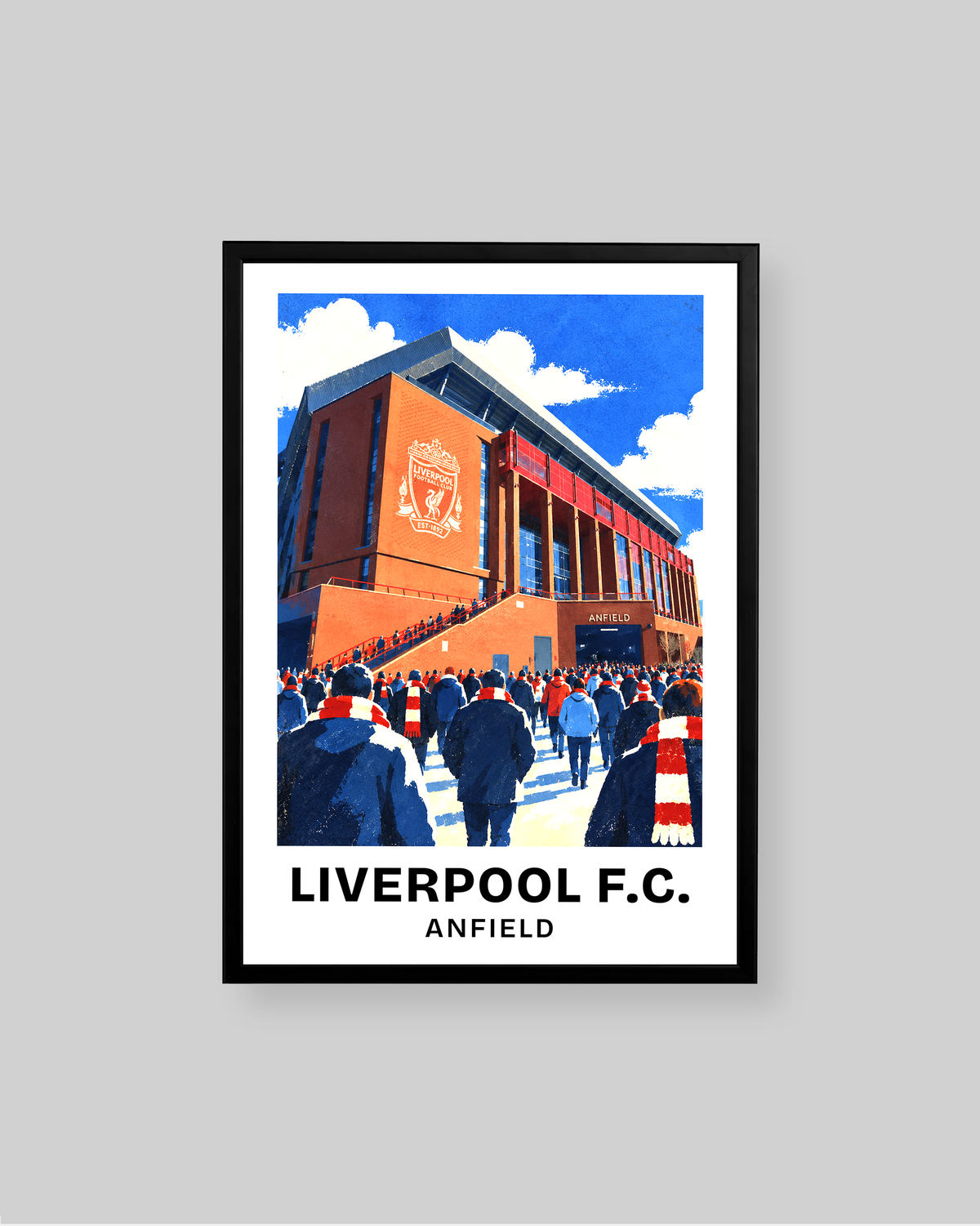 Liverpool Anfield Stadium Print