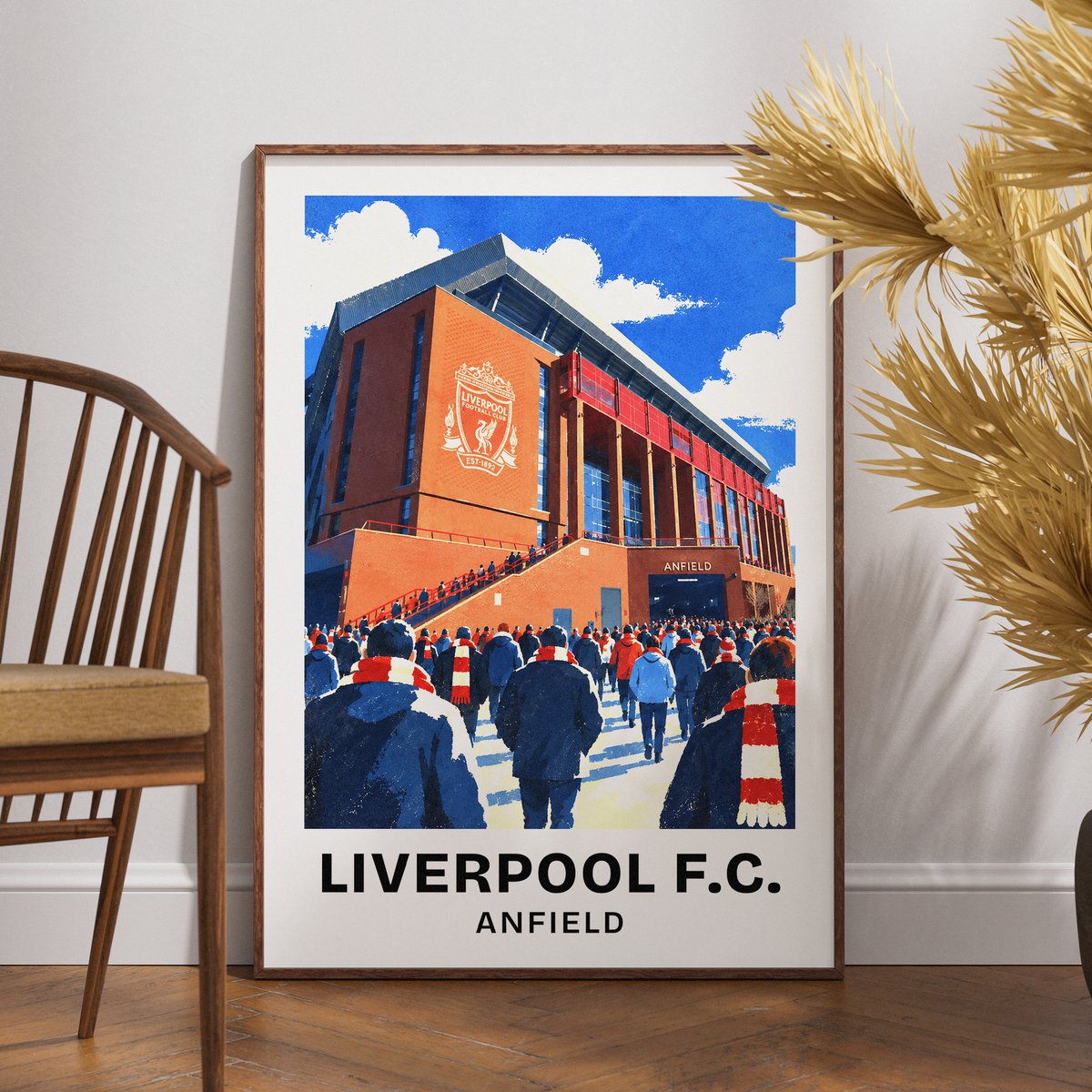 Liverpool Anfield Stadium Print