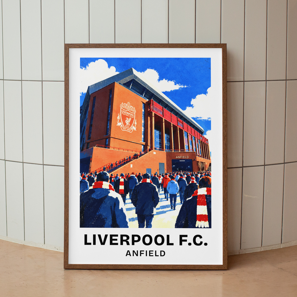 Liverpool Anfield Stadium Print