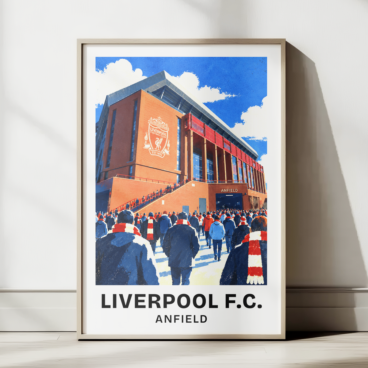 Liverpool Anfield Stadium Print
