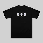 Real Madrid La Duodécima 16/17 embroidered t-shirt in black – flat lay