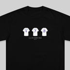 Real Madrid La Duodécima 16/17 embroidered t-shirt in black – close-up detail