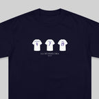 Real Madrid La Duodécima 16/17 embroidered t-shirt in navy – close-up detail