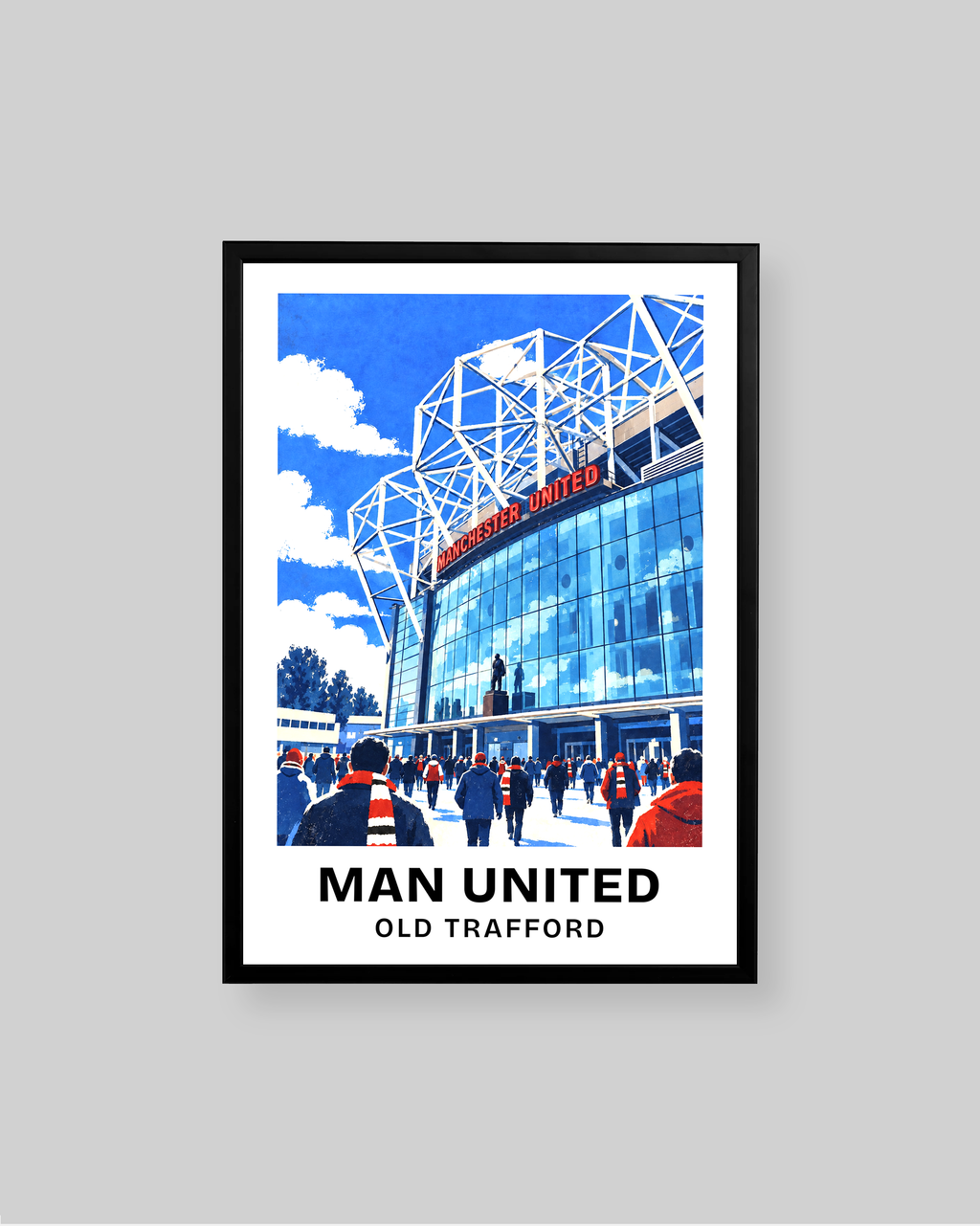 Manchester United Old Trafford Print