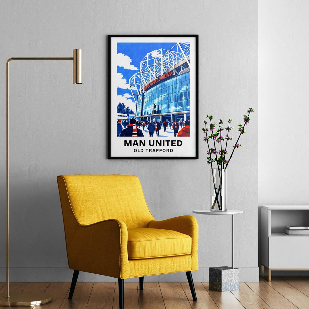 Manchester United Old Trafford Print
