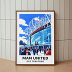 Manchester United Old Trafford Print