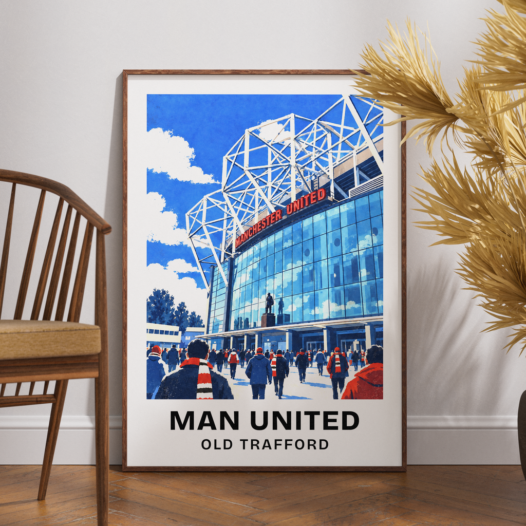 Manchester United Old Trafford Print