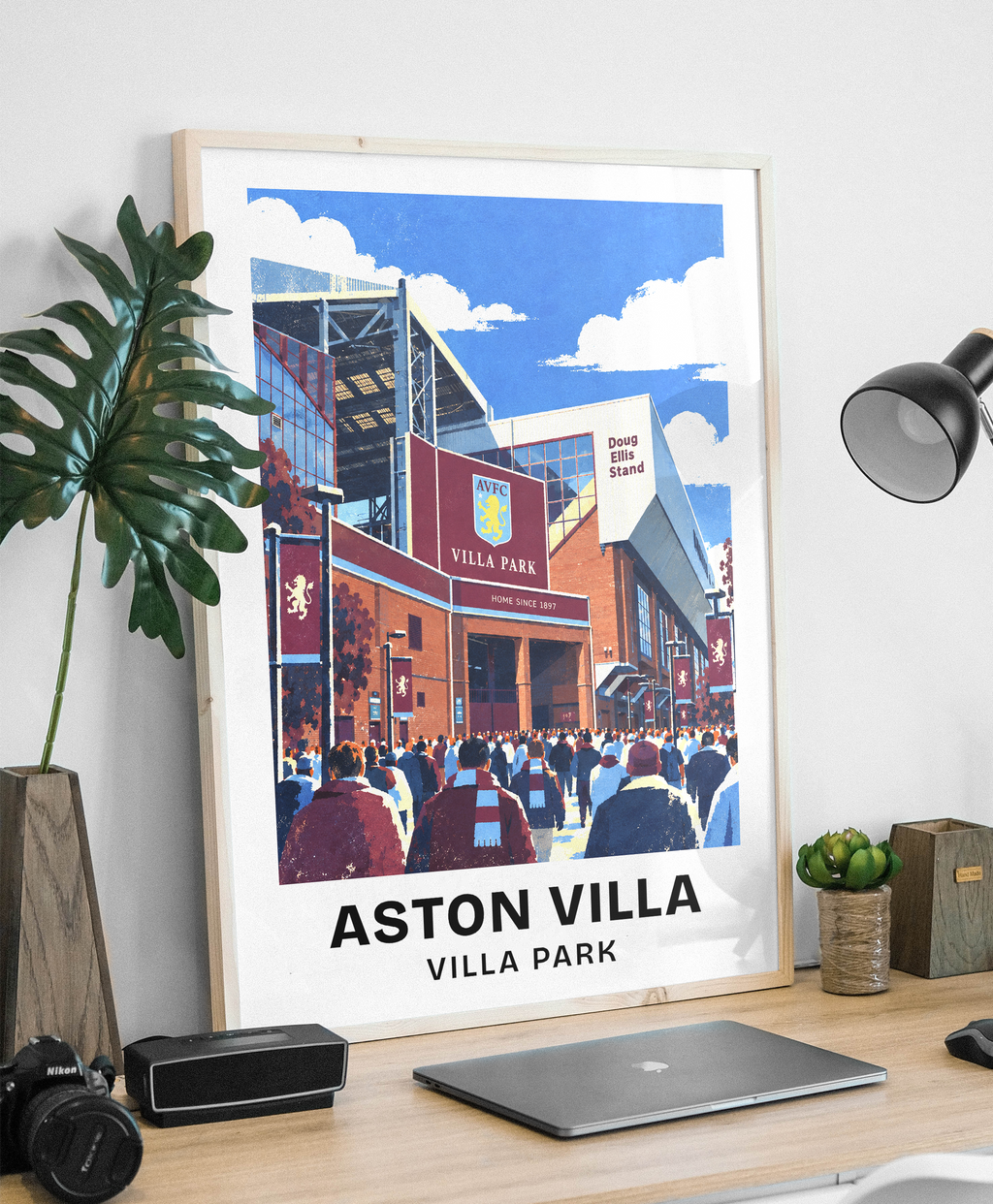 Villa Park Stadium Print