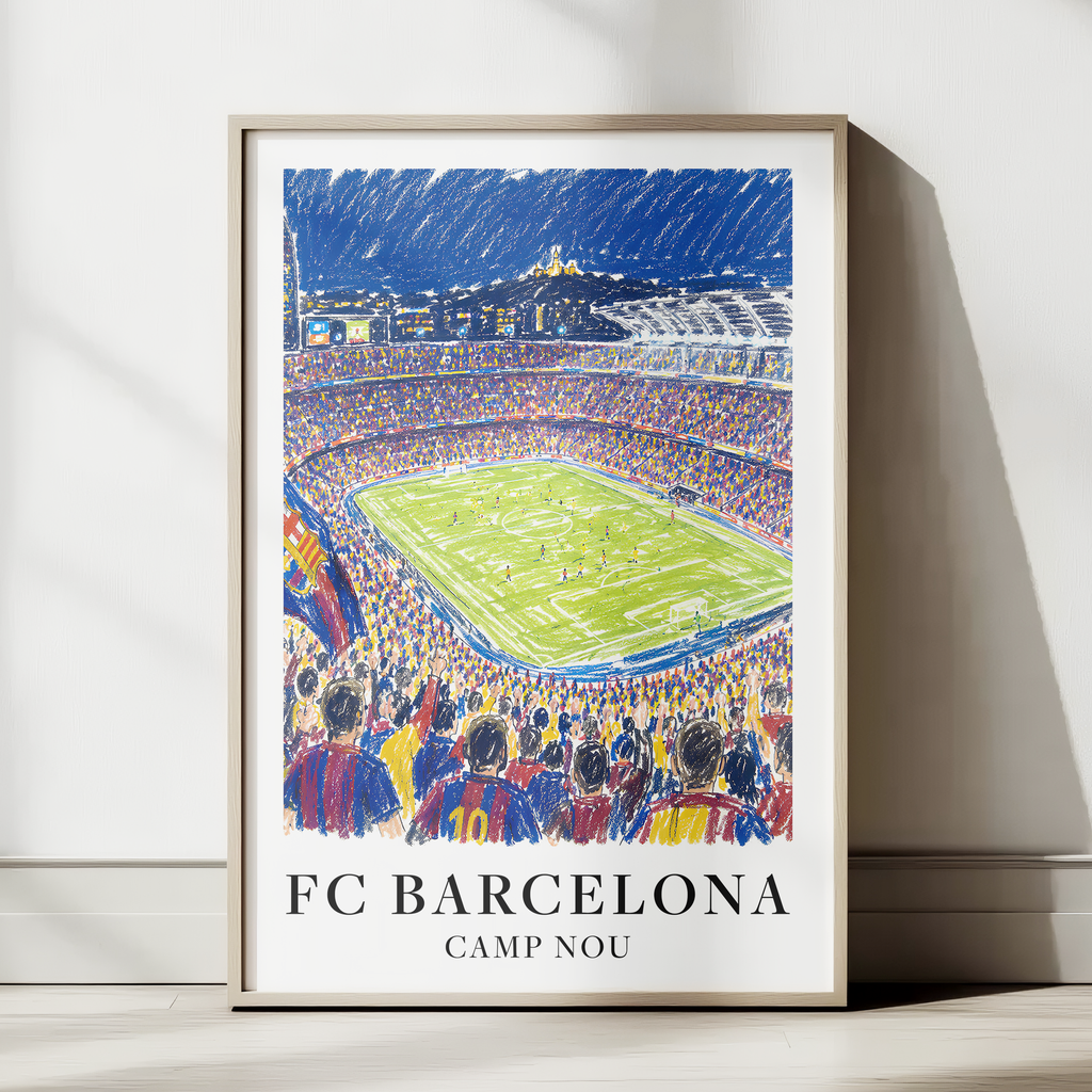 Barcelona FC Stadium Print