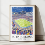 Barcelona FC Stadium Print
