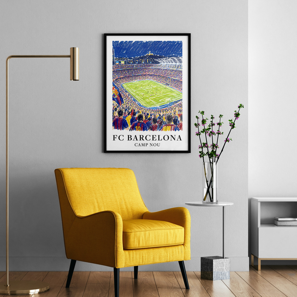 Barcelona FC Stadium Print