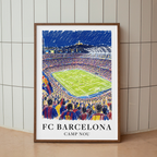 Barcelona FC Stadium Print