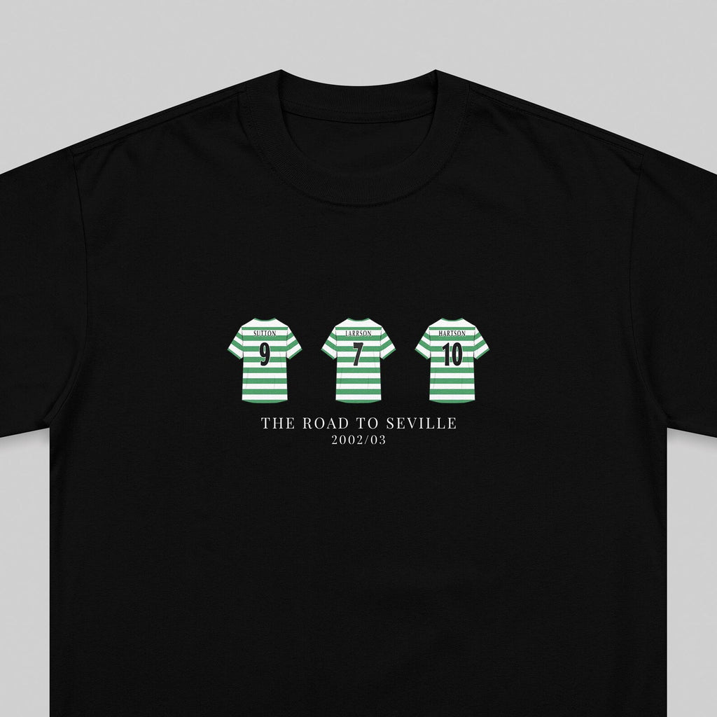 Celtic Road to Seville t-shirt