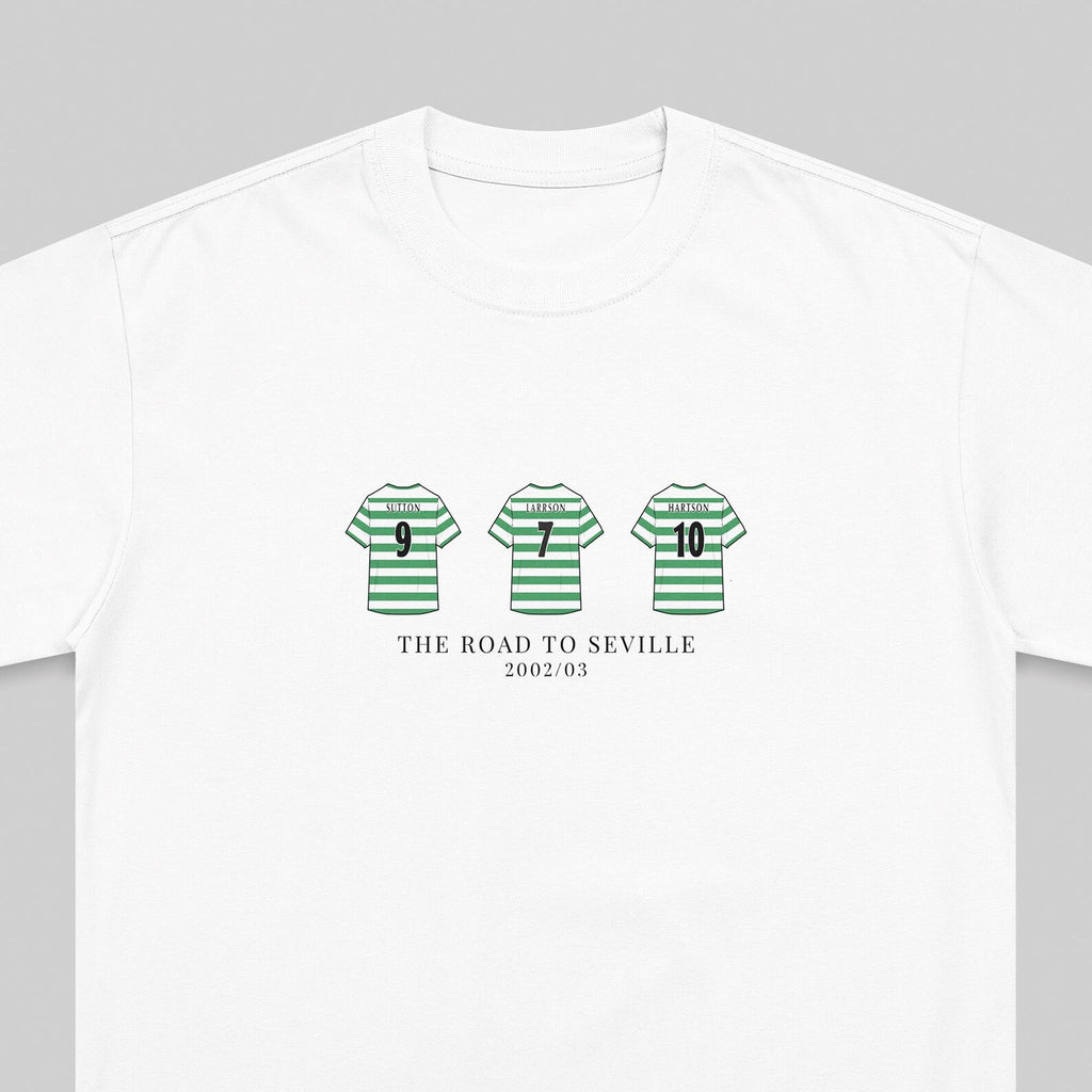 Celtic Road to Seville t-shirt